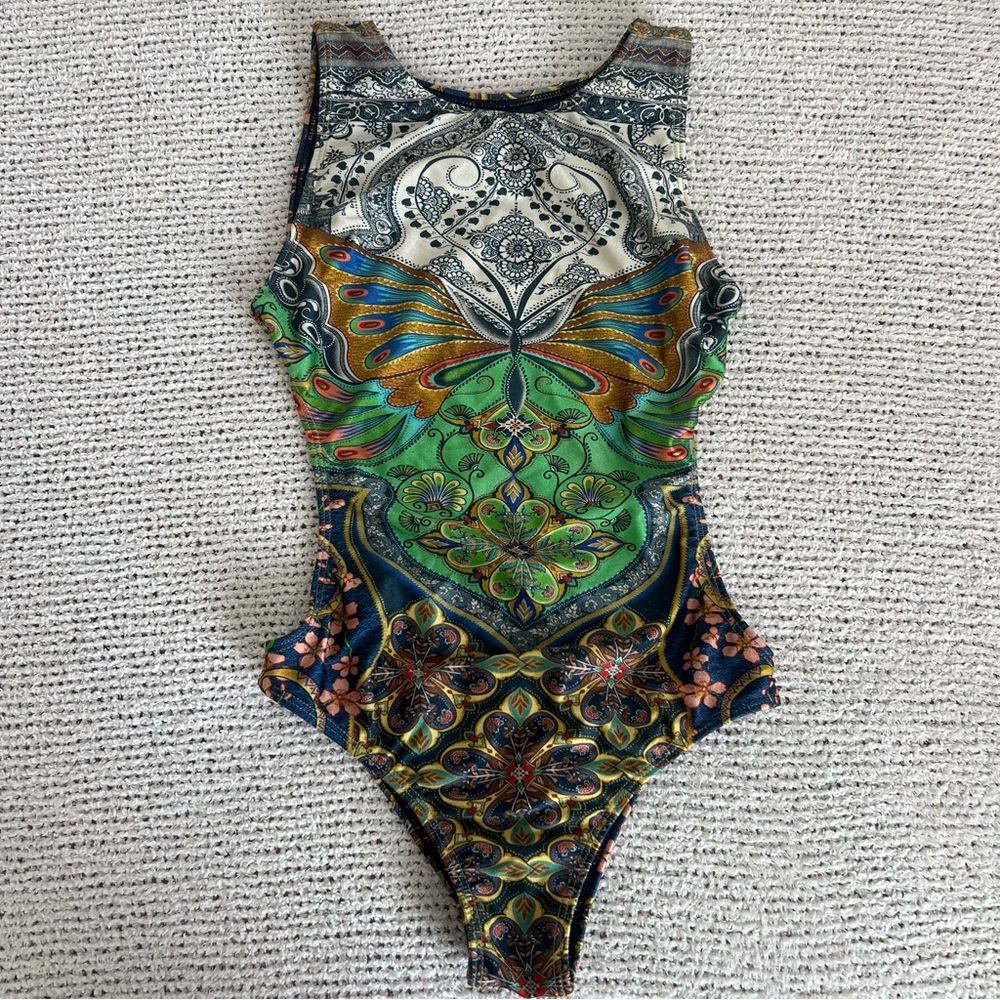 [FARM Rio]  Printed One-Piece Swimsuit